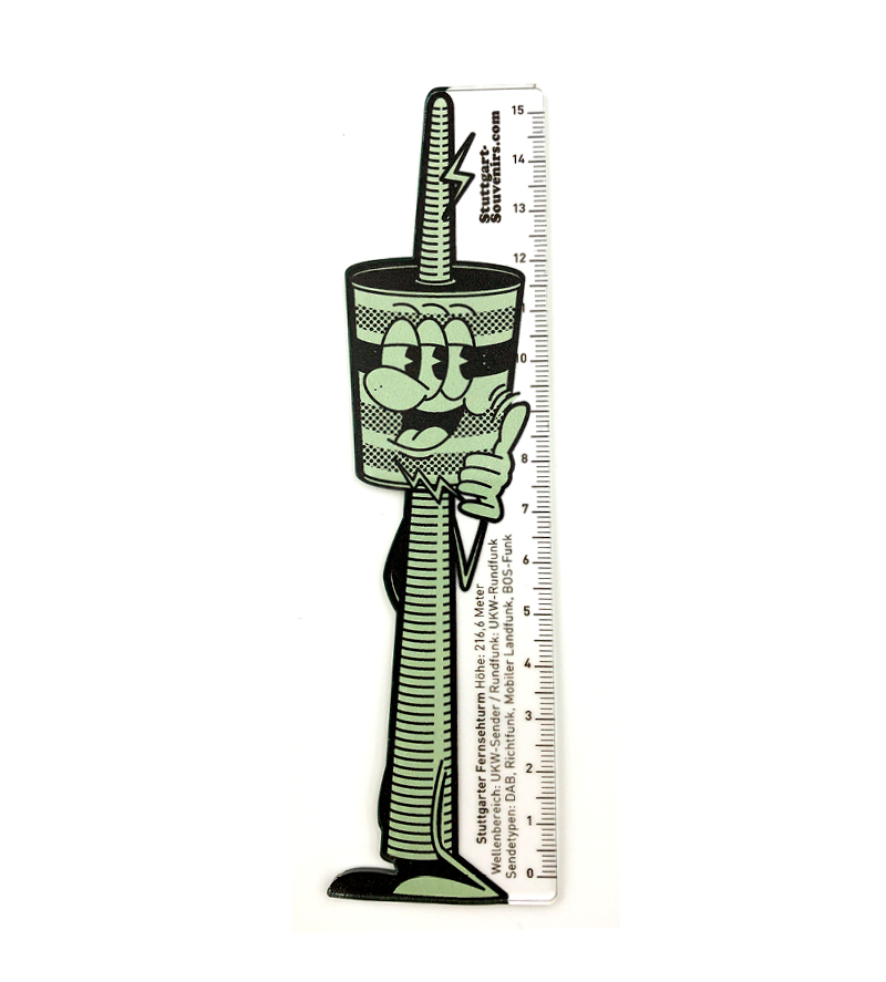 Stuttgarter Fernsehturm Lineal