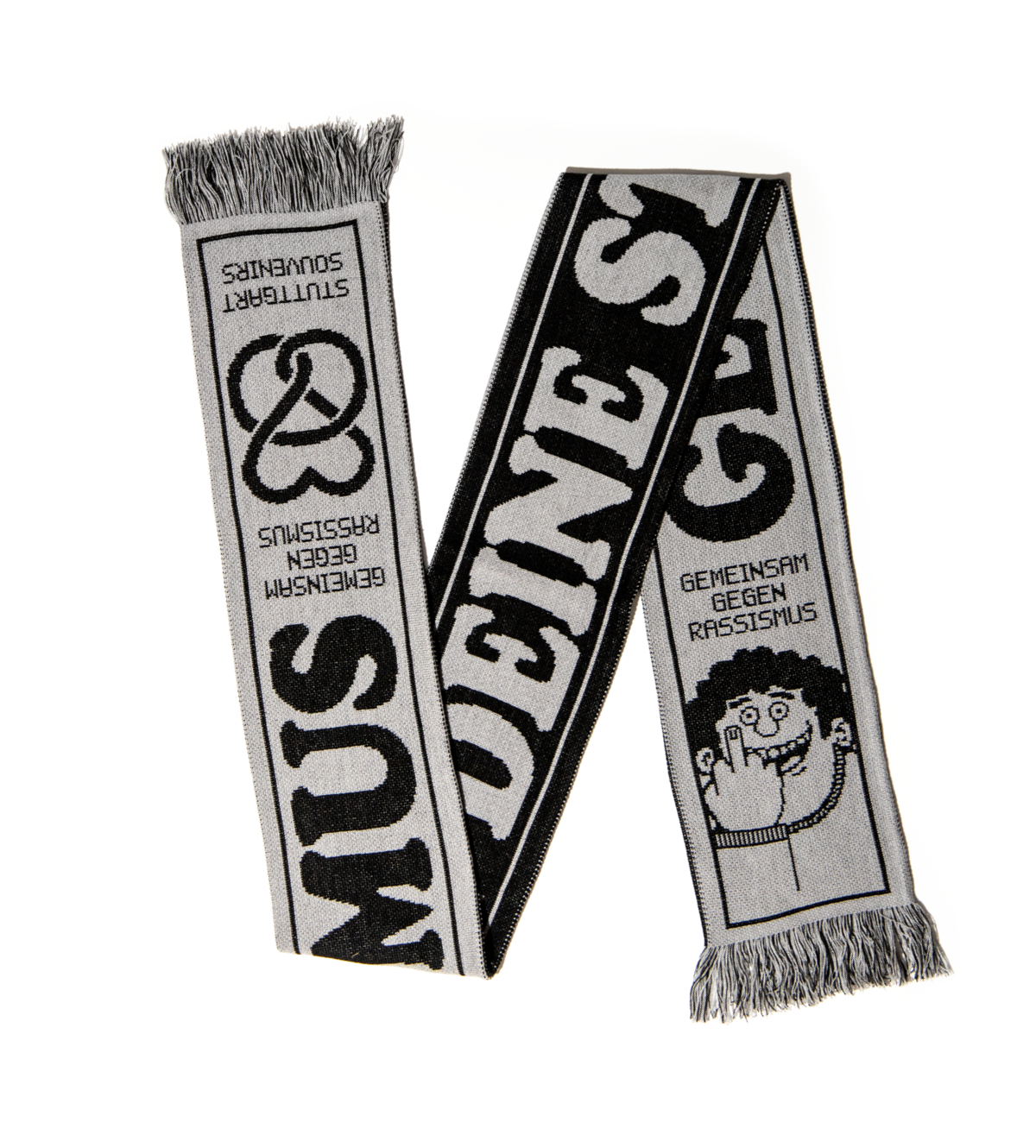 Gemeinsam gegen Rassismus / Fanschal